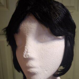 Short Wig Women'S Wig, Human Short (Free wig stand)